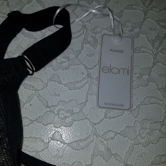 NWT Elomi Kintai Underwire Plunge Bra 38L - Picture 6 of 11